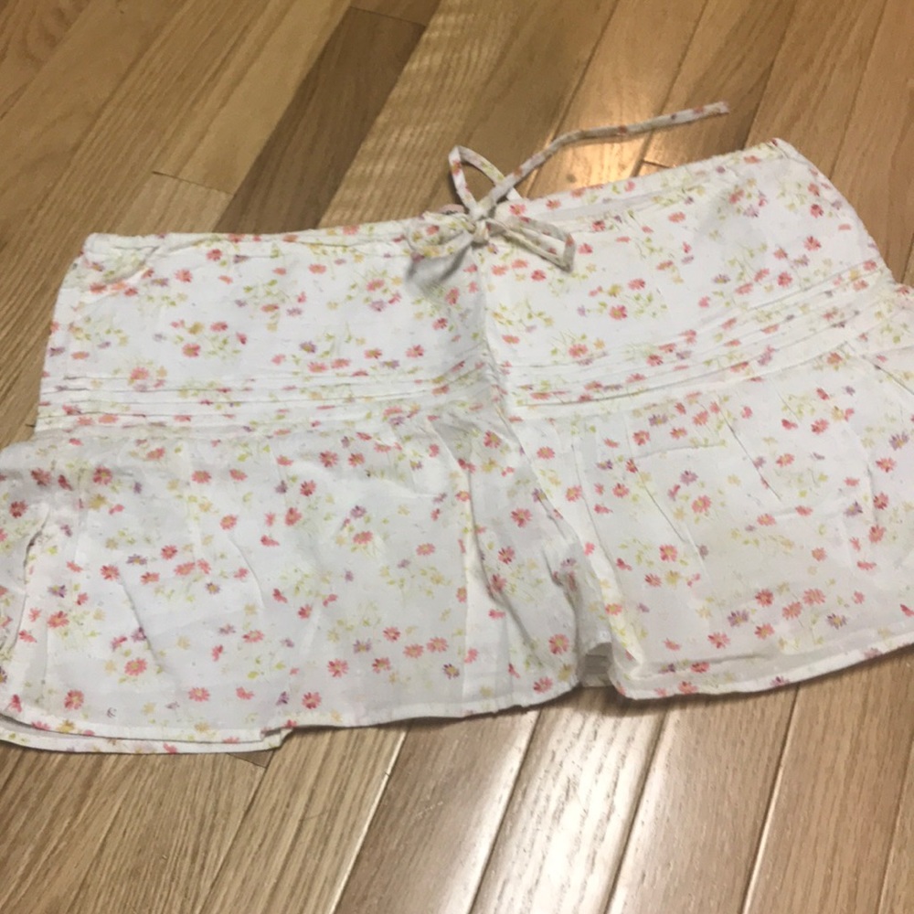 Papaya miniskirt